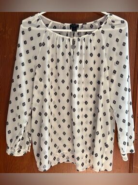 J.Crew silky top.